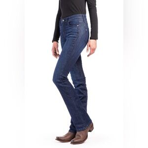 HAALA Denim Westerly Straight Leg Riding Jean - Deep Ocean - 28x34